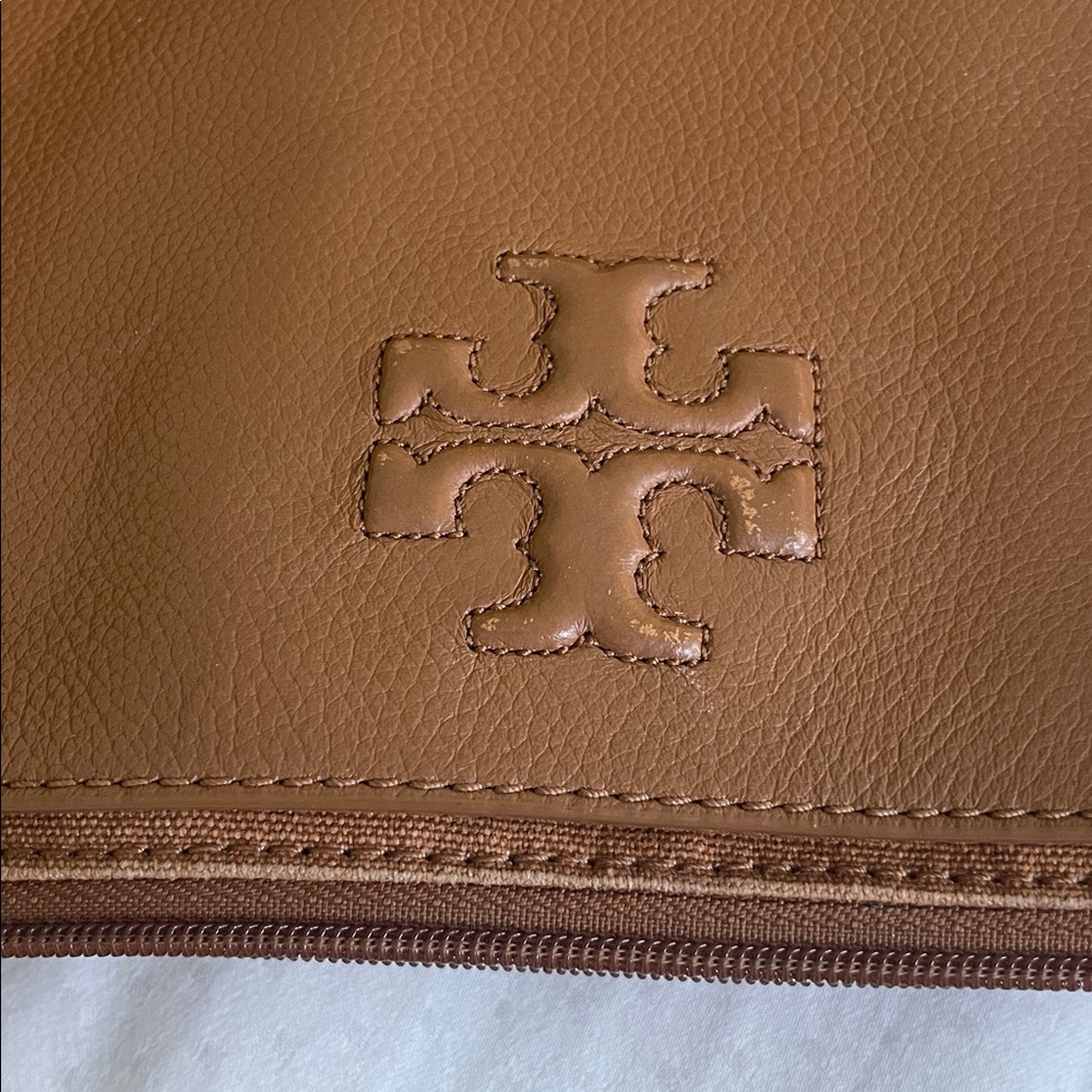 Tory Burch Tan Leather Tote - Picture 14 of 14